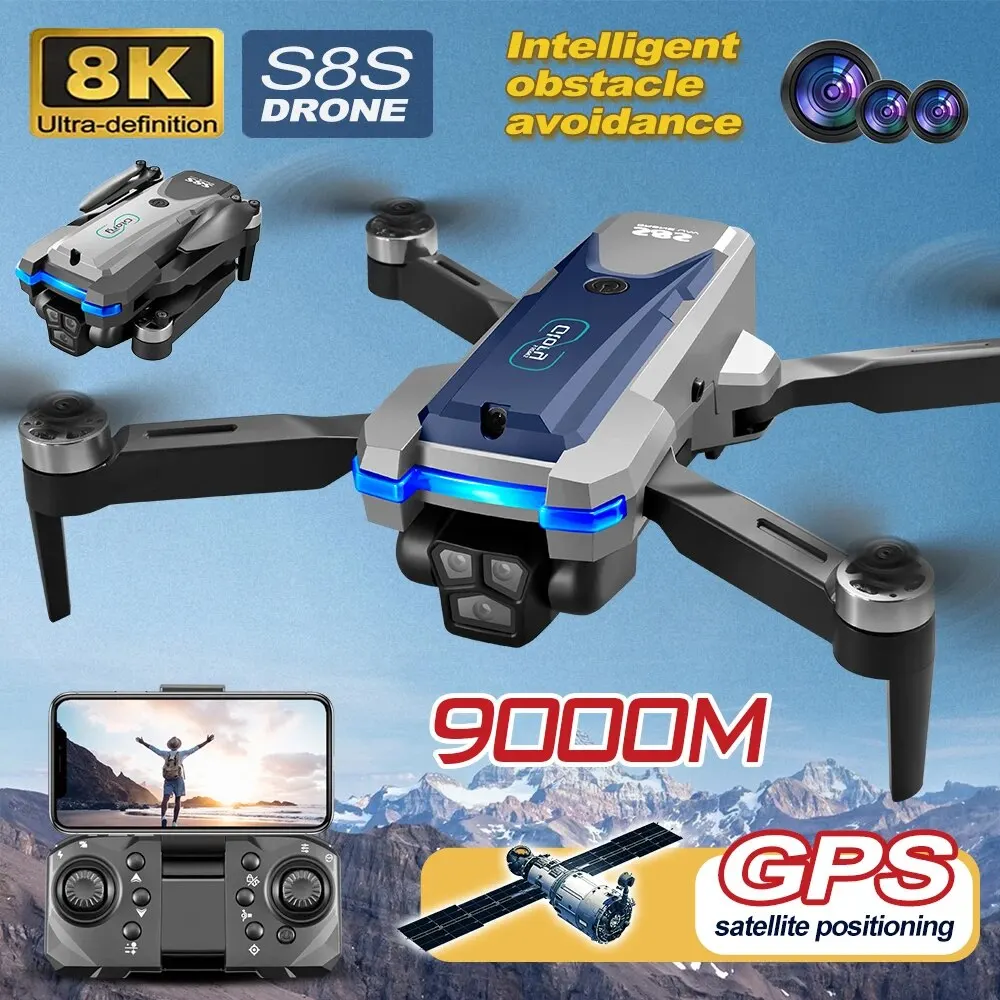 Drone Mapping - S8S GPS Drone 5G Wifi 8K
