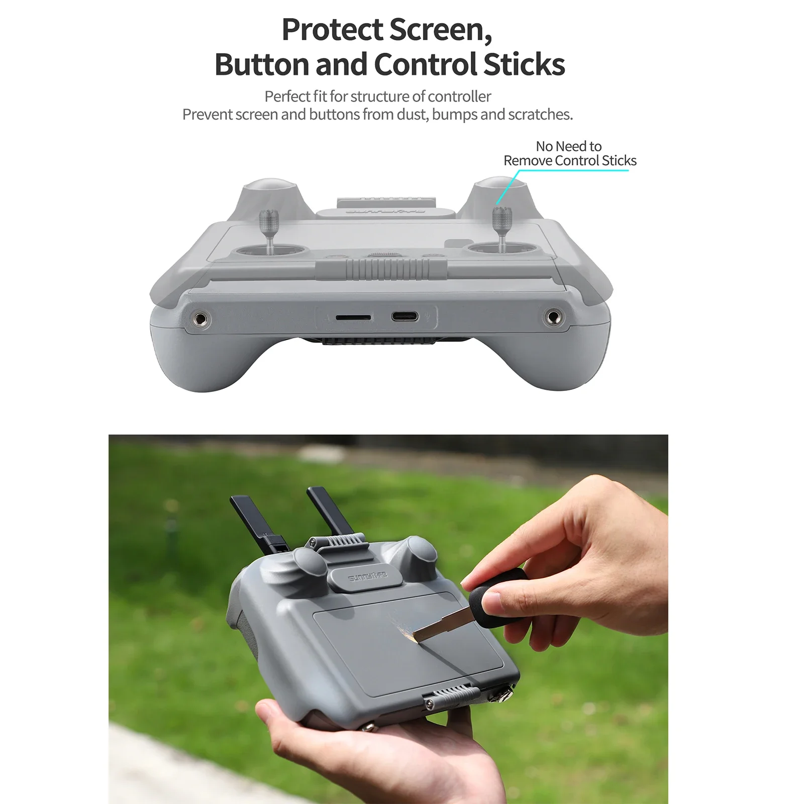 Screen Protector Hood For DJI  - огляд і ціна Dji Drone Air 3