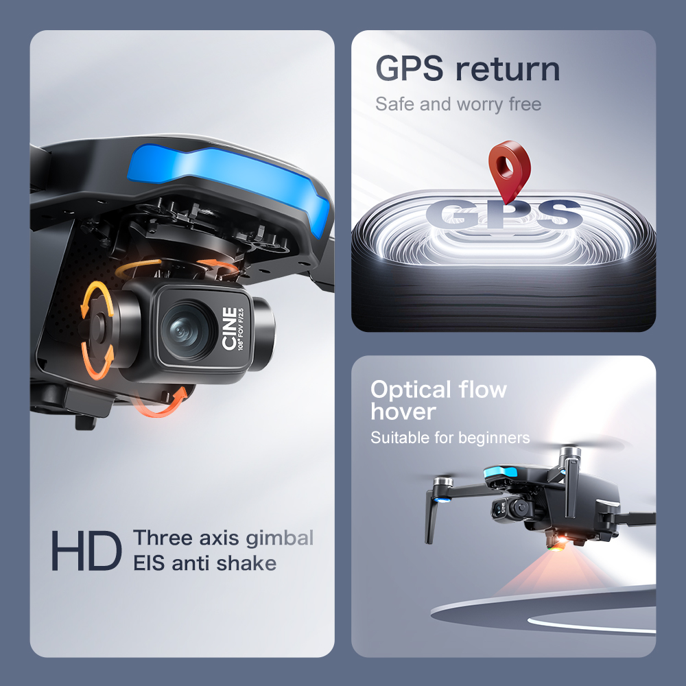 Original S-X1 GPS Drone 8KHD p - огляд і ціна Drone Surveying