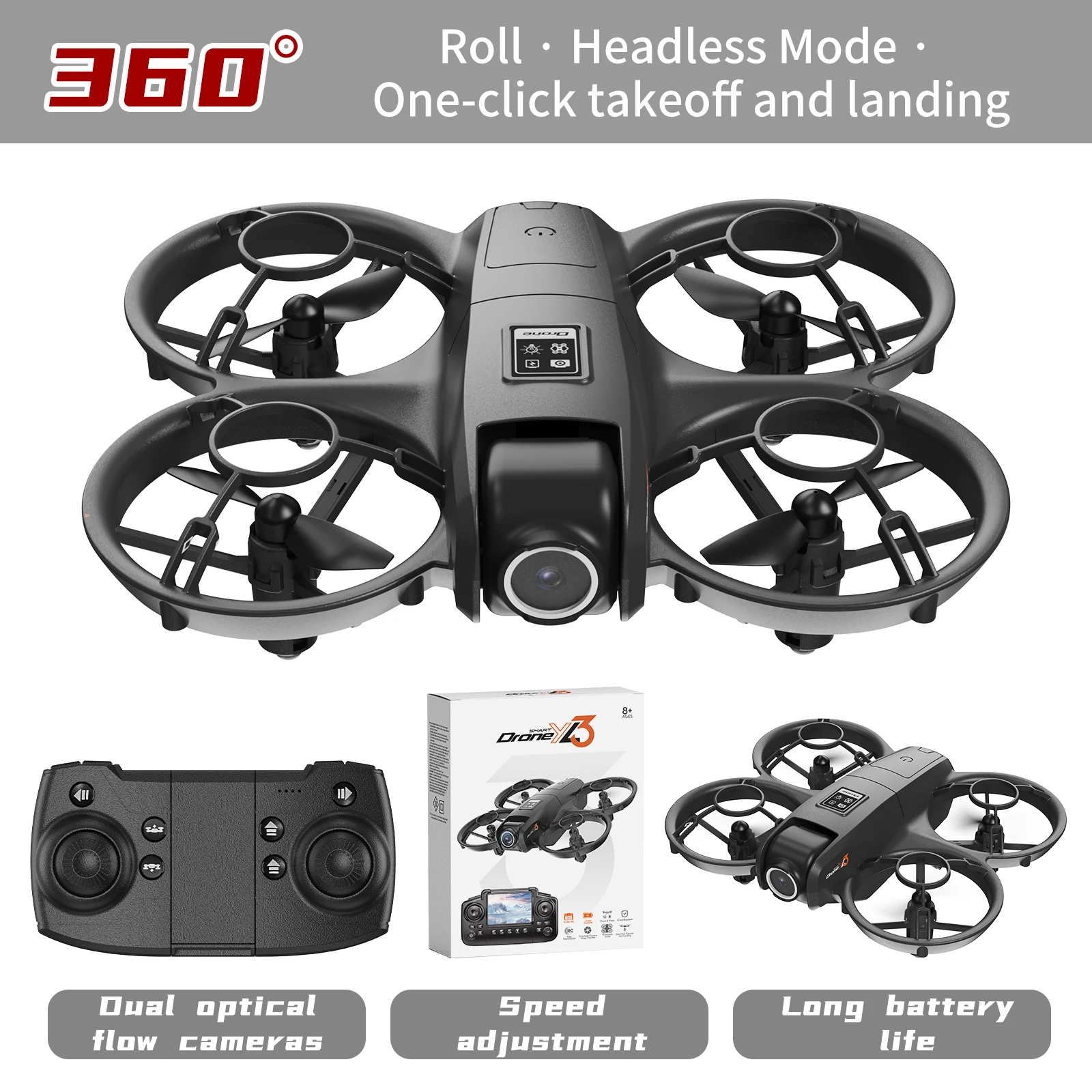 New YL3 RC Drone 8K 1080P Wide - огляд і ціна Drone Mapping