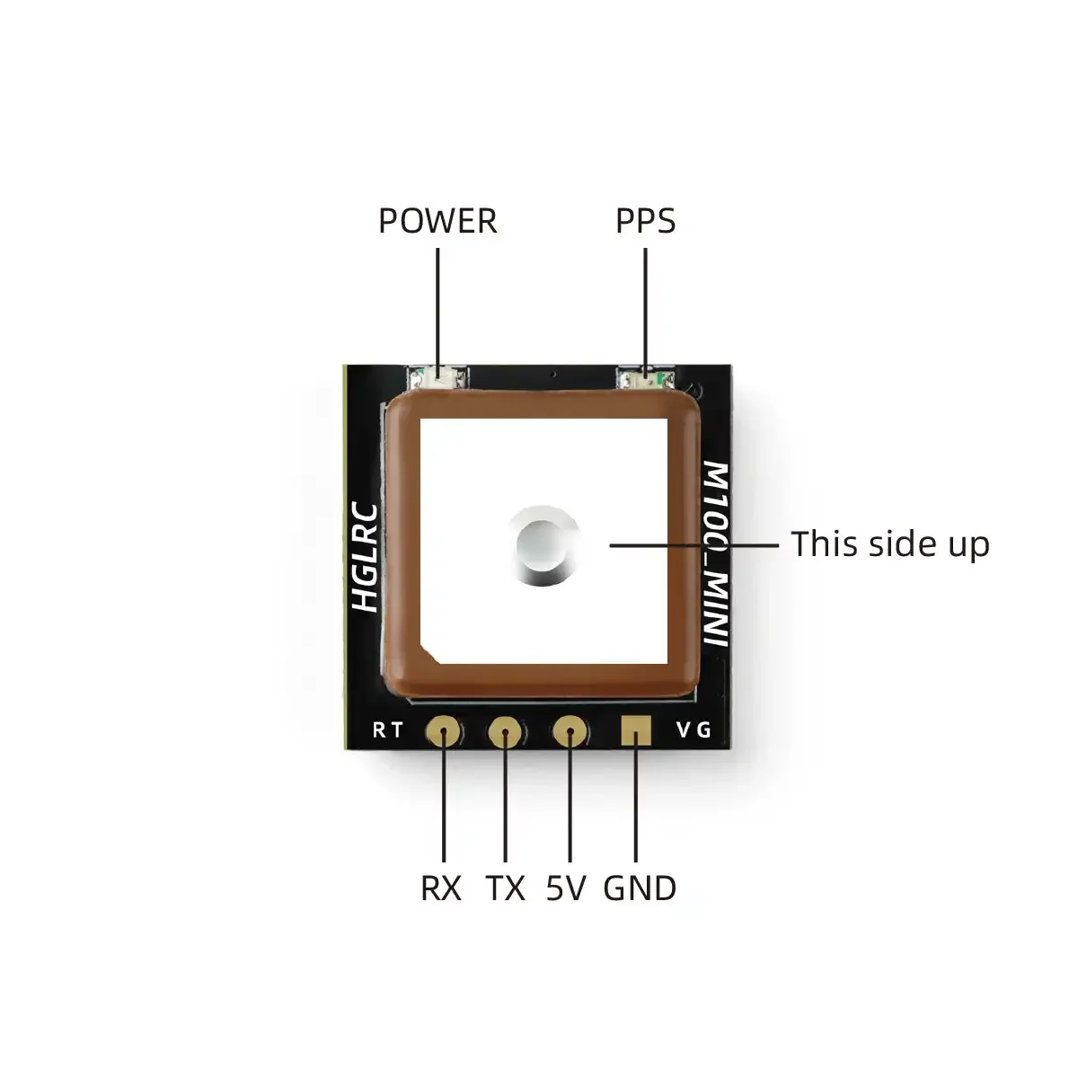 HGLRC M100 MINI GPS Module M10 - огляд і ціна Drone Mapping