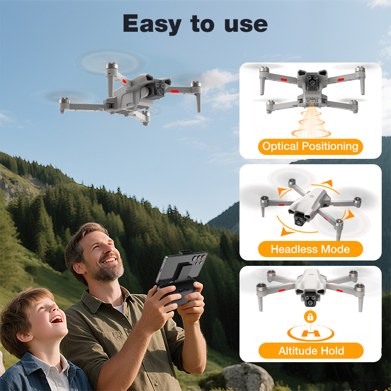 NEW Hot L017 Pro Drone Brushle - огляд і ціна Drone Mapping