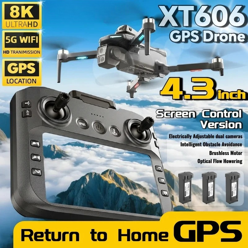 Best Deal XT606 MAX Drone GPS  - огляд і ціна Drone Thermal Imaging