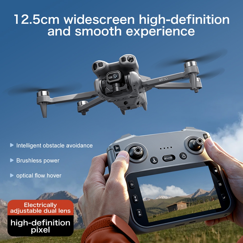 GT50 Mini Drone Dual Camera 8K - огляд і ціна Drone Video Production